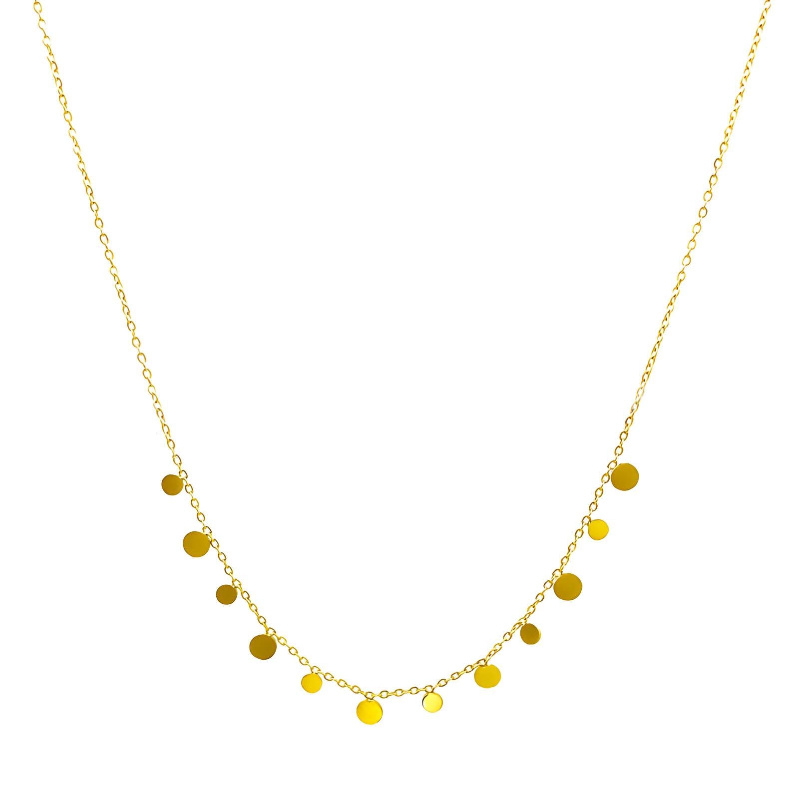18K gold plated Stainless steel necklace, Intensity - The Best Accessory