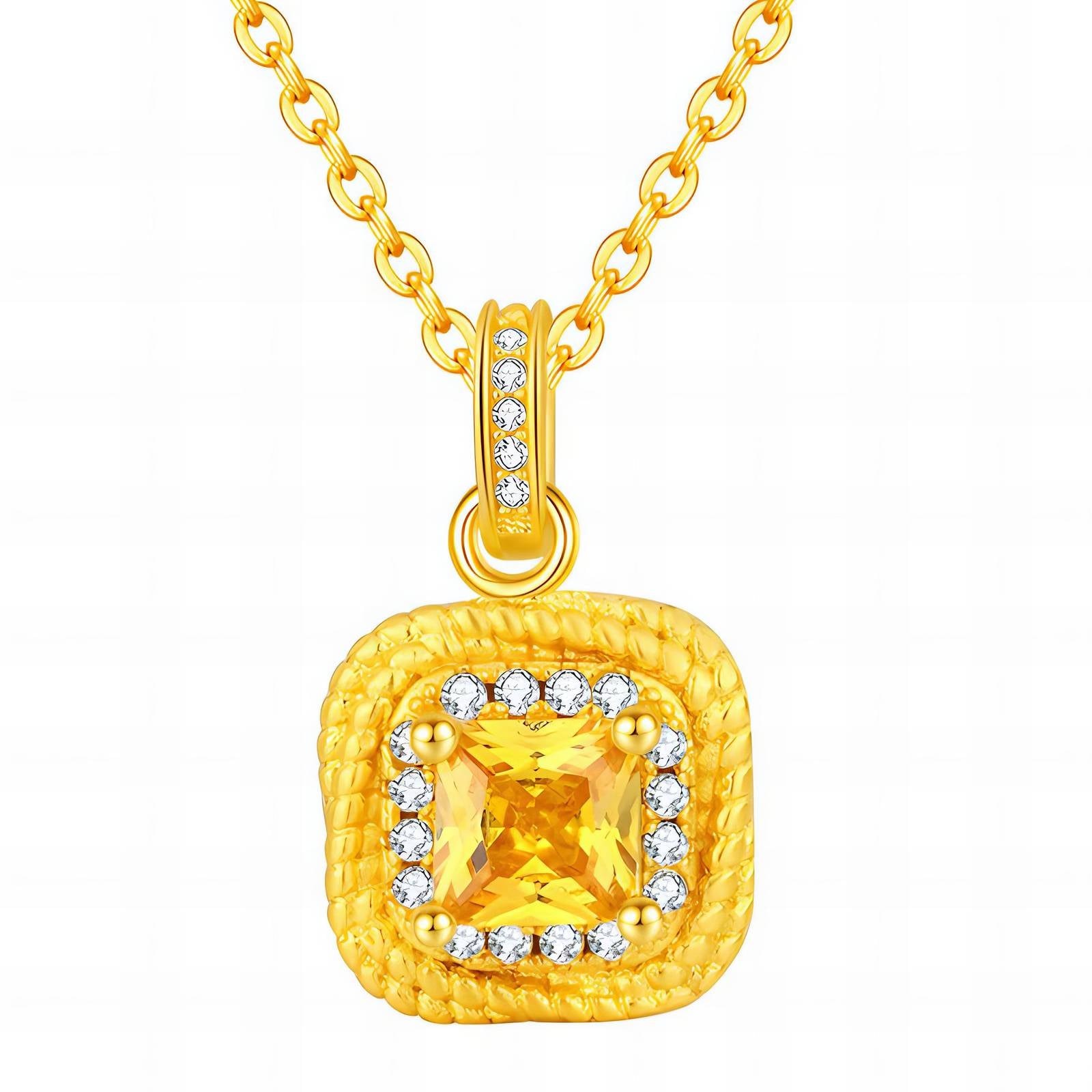 18K gold plated Stainless steel necklace, Intensity - The Best Accessory