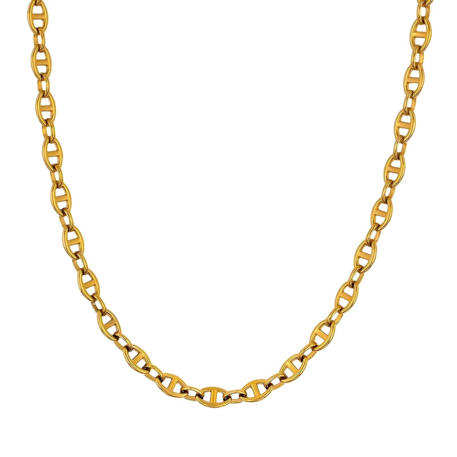 18K gold plated Stainless steel necklace, Intensity - The Best Accessory