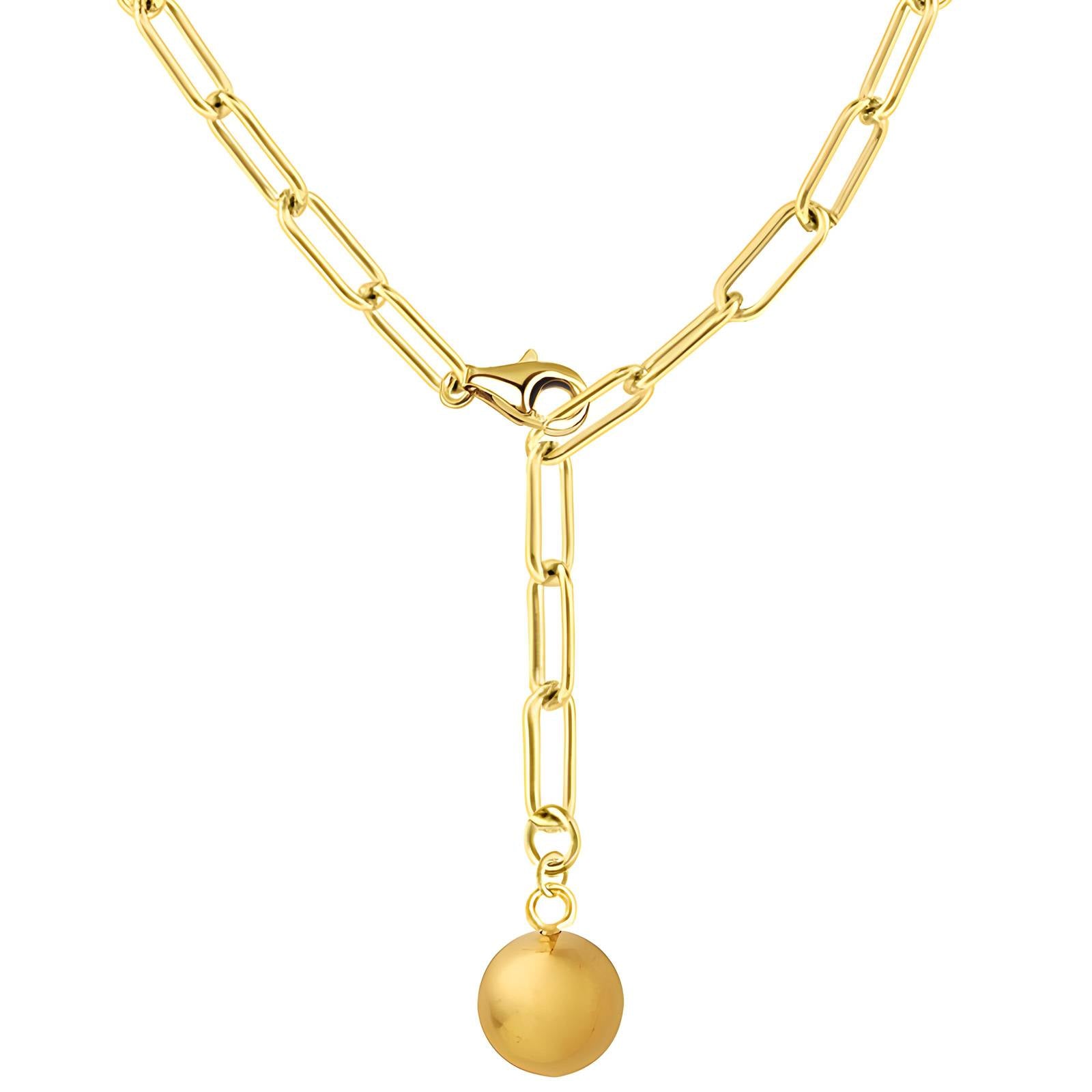 18K gold plated Stainless steel necklace, Intensity - The Best Accessory