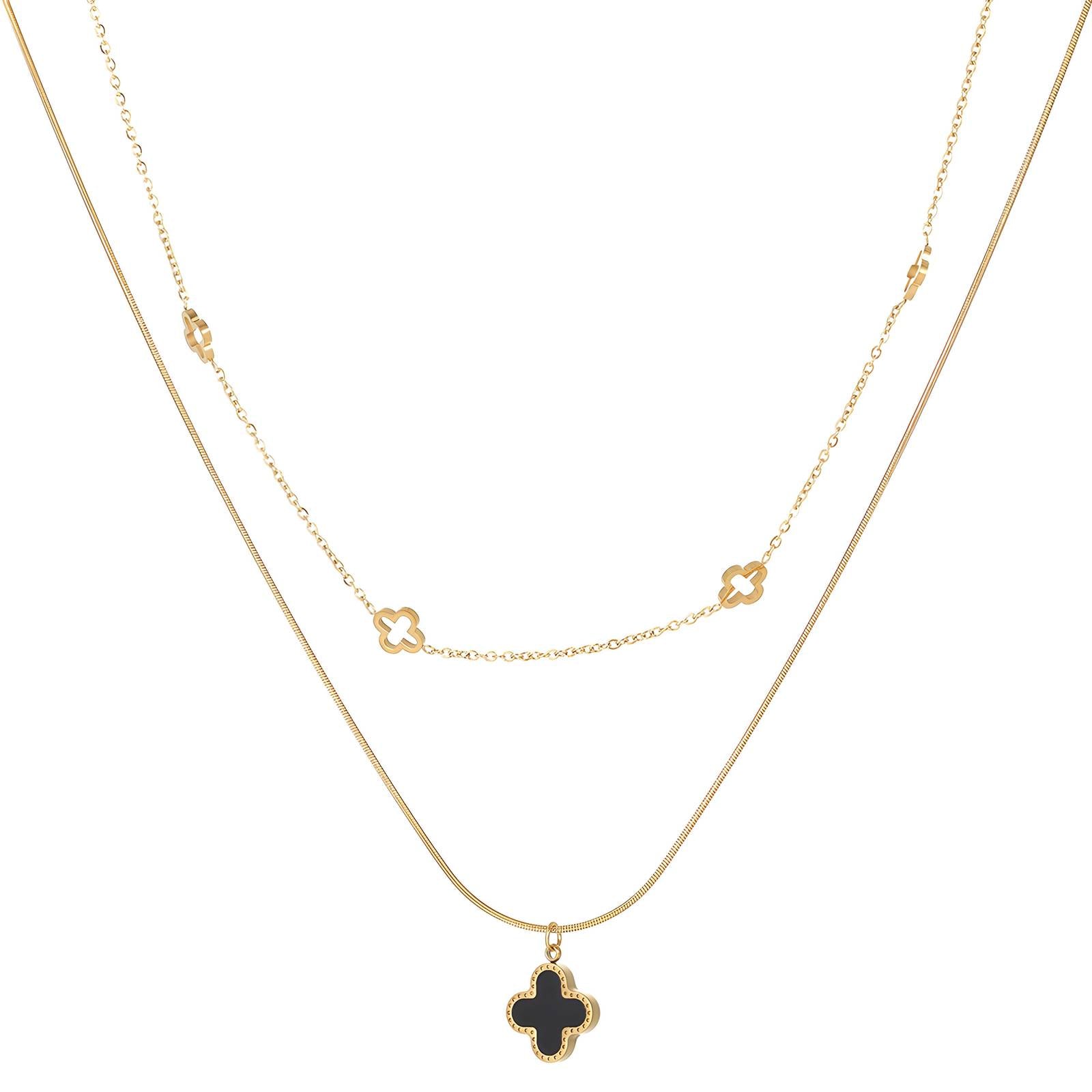 18K gold plated Stainless steel necklace, Intensity - The Best Accessory