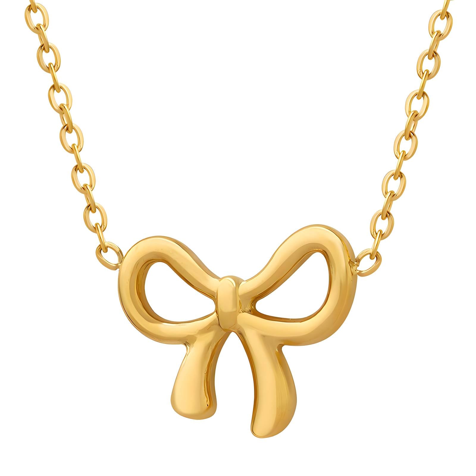 18K gold plated Stainless steel necklace, Intensity - The Best Accessory