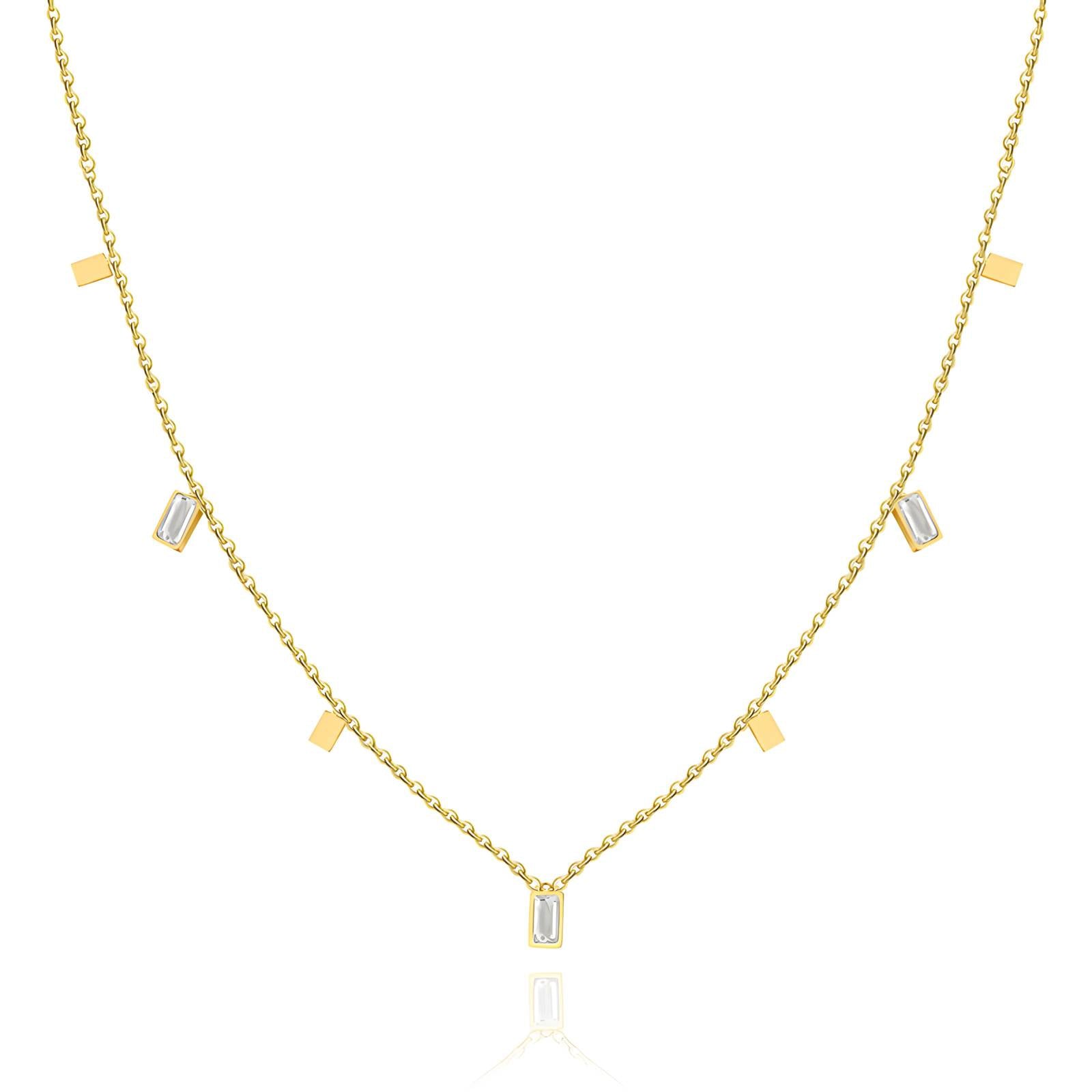 18K gold plated Stainless steel necklace, Intensity - The Best Accessory