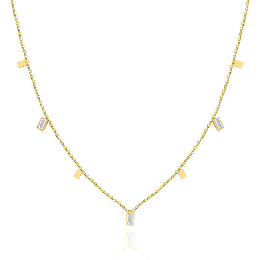 18K gold plated Stainless steel necklace, Intensity - The Best Accessory