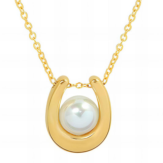 18K gold plated Stainless steel necklace, Intensity - The Best Accessory