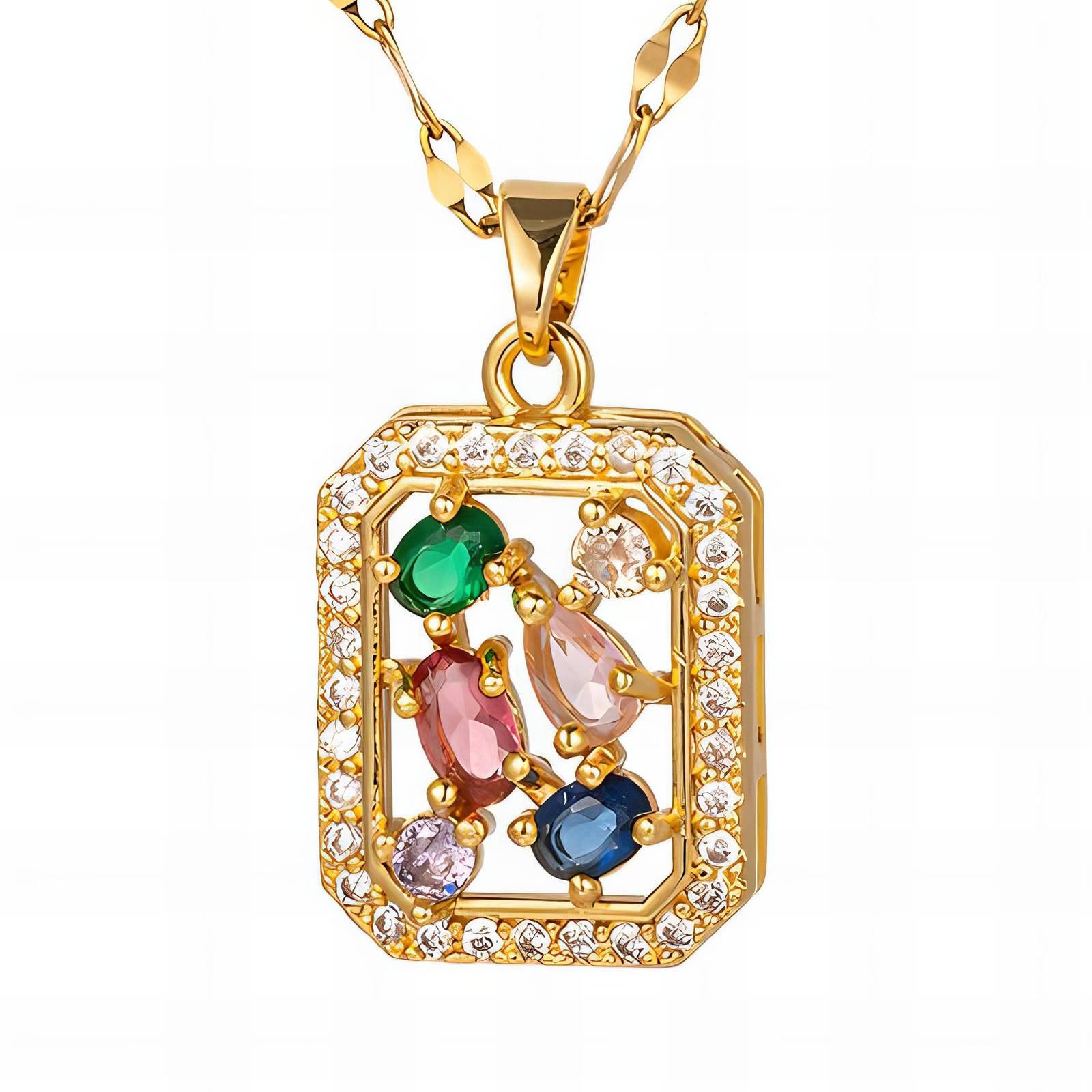 18K gold plated Stainless steel necklace, Intensity - The Best Accessory