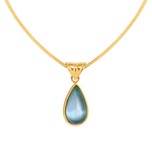 18K gold plated Stainless steel necklace, Intensity - The Best Accessory