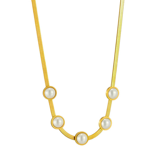 18K gold plated Stainless steel necklace, Intensity - The Best Accessory