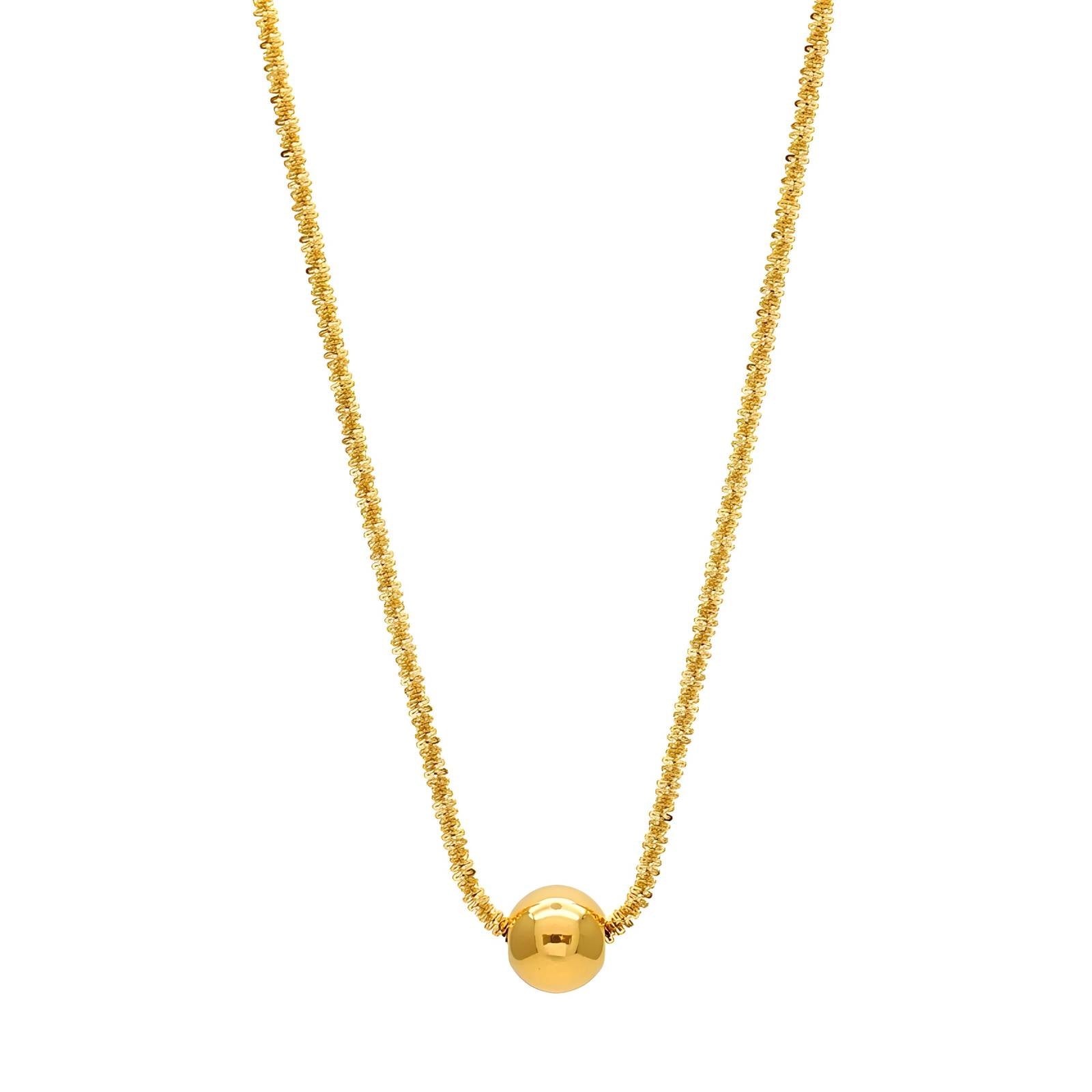 18K gold plated Stainless steel necklace, Intensity - The Best Accessory