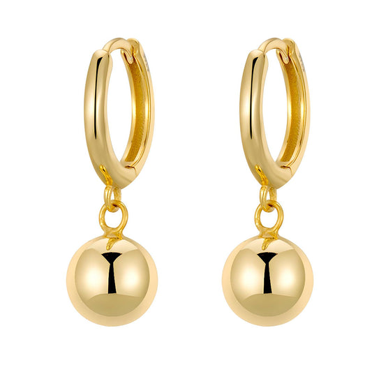 18K Gold Plated Stainless Steel Drop Earrings, Intensity - The Best Accessory
