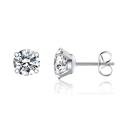 Stainless Steel Stud  Earrings, Intensity - The Best Accessory