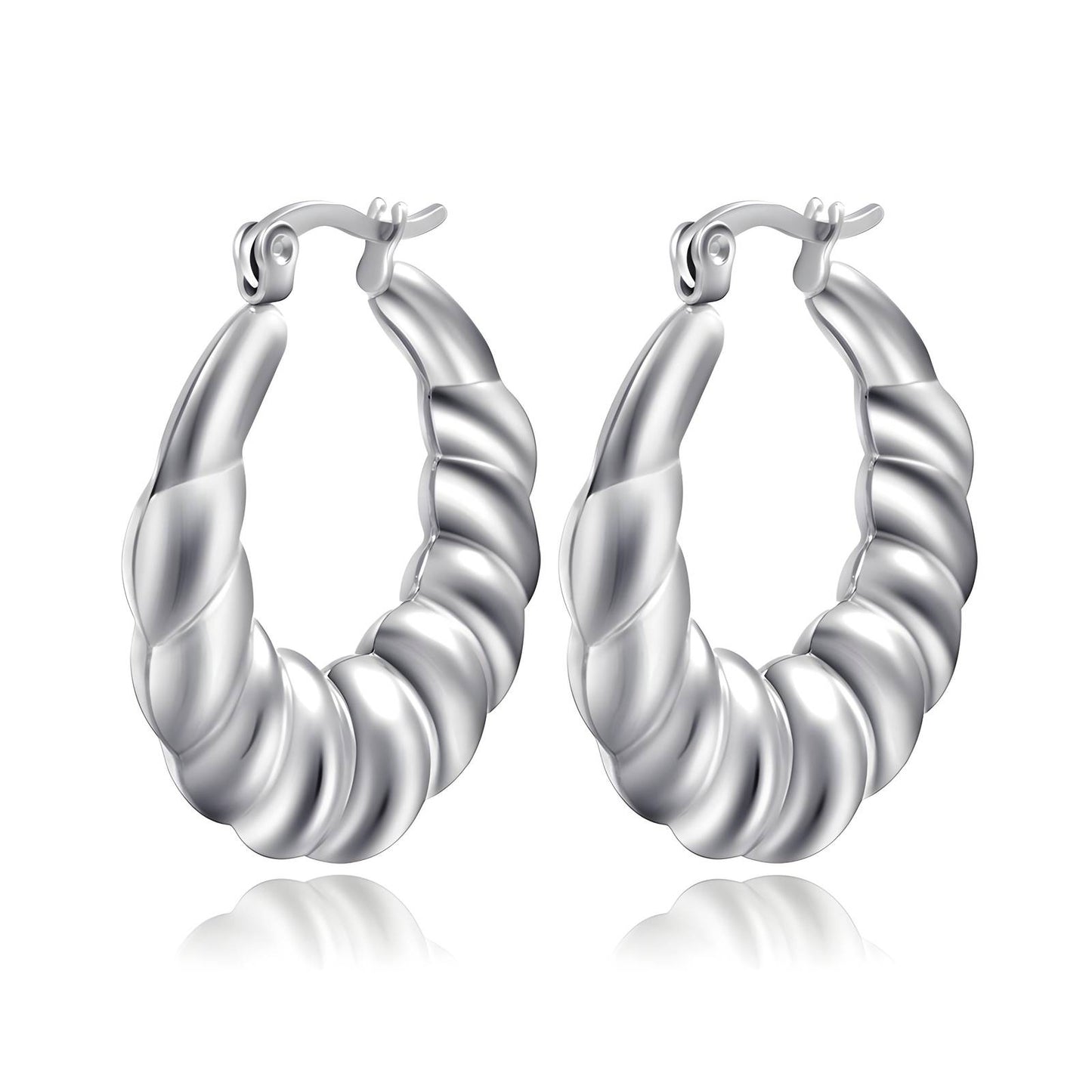 Stainless steel earrings, Intensity - The Best Accessory