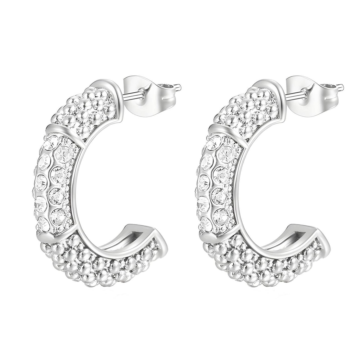 Stainless steel earrings, Intensity - The Best Accessory