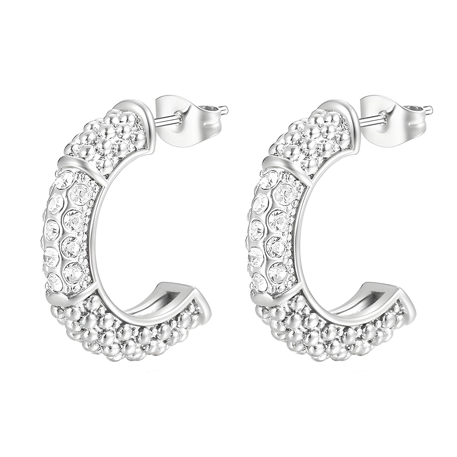 Stainless steel earrings, Intensity - The Best Accessory