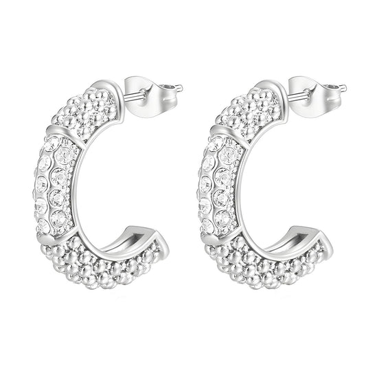 Stainless steel earrings, Intensity - The Best Accessory