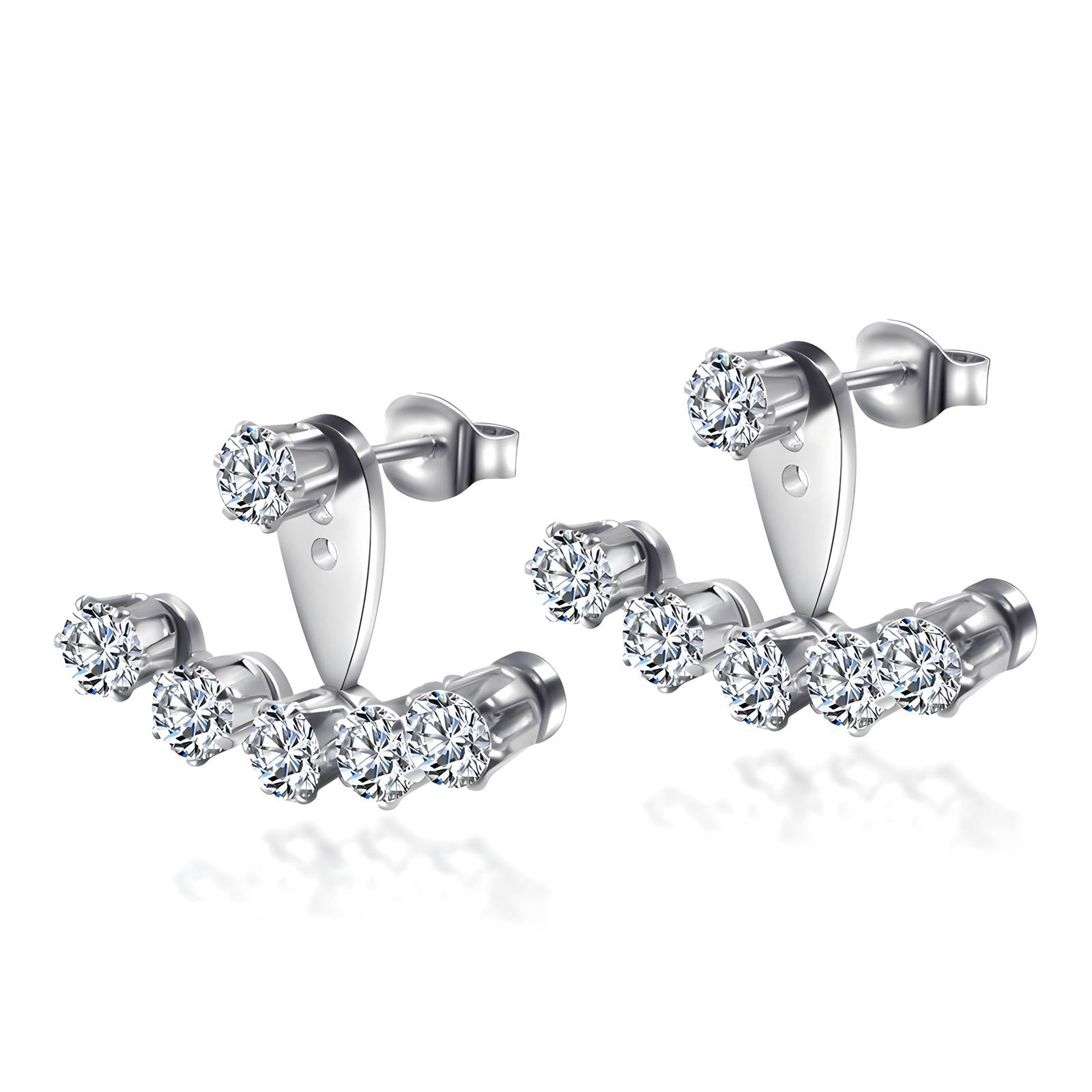Stainless steel earrings, Intensity - The Best Accessory