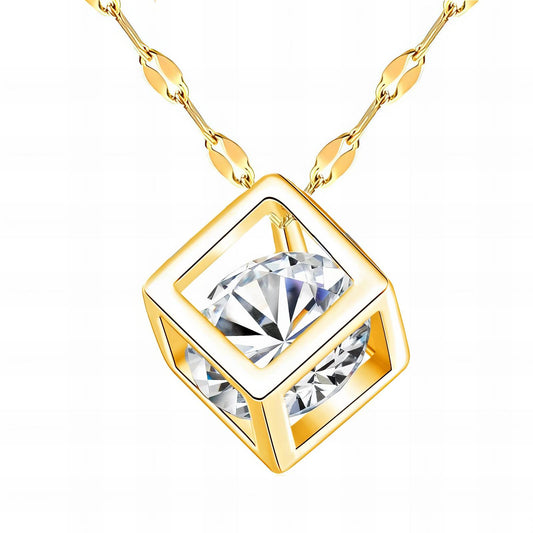 18K gold plated Stainless steel necklace, Intensity - The Best Accessory