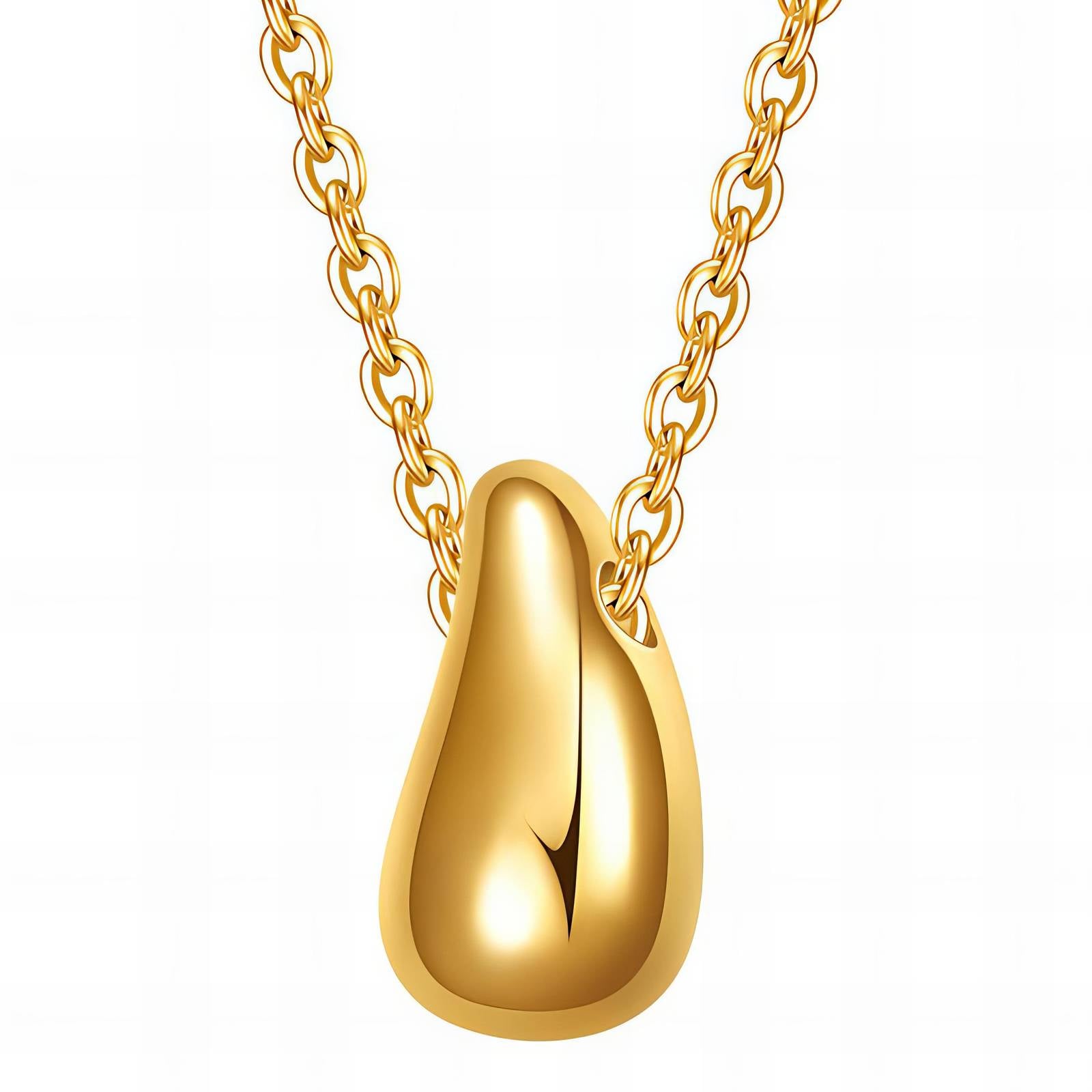 18K gold plated Stainless steel necklace, Intensity - The Best Accessory