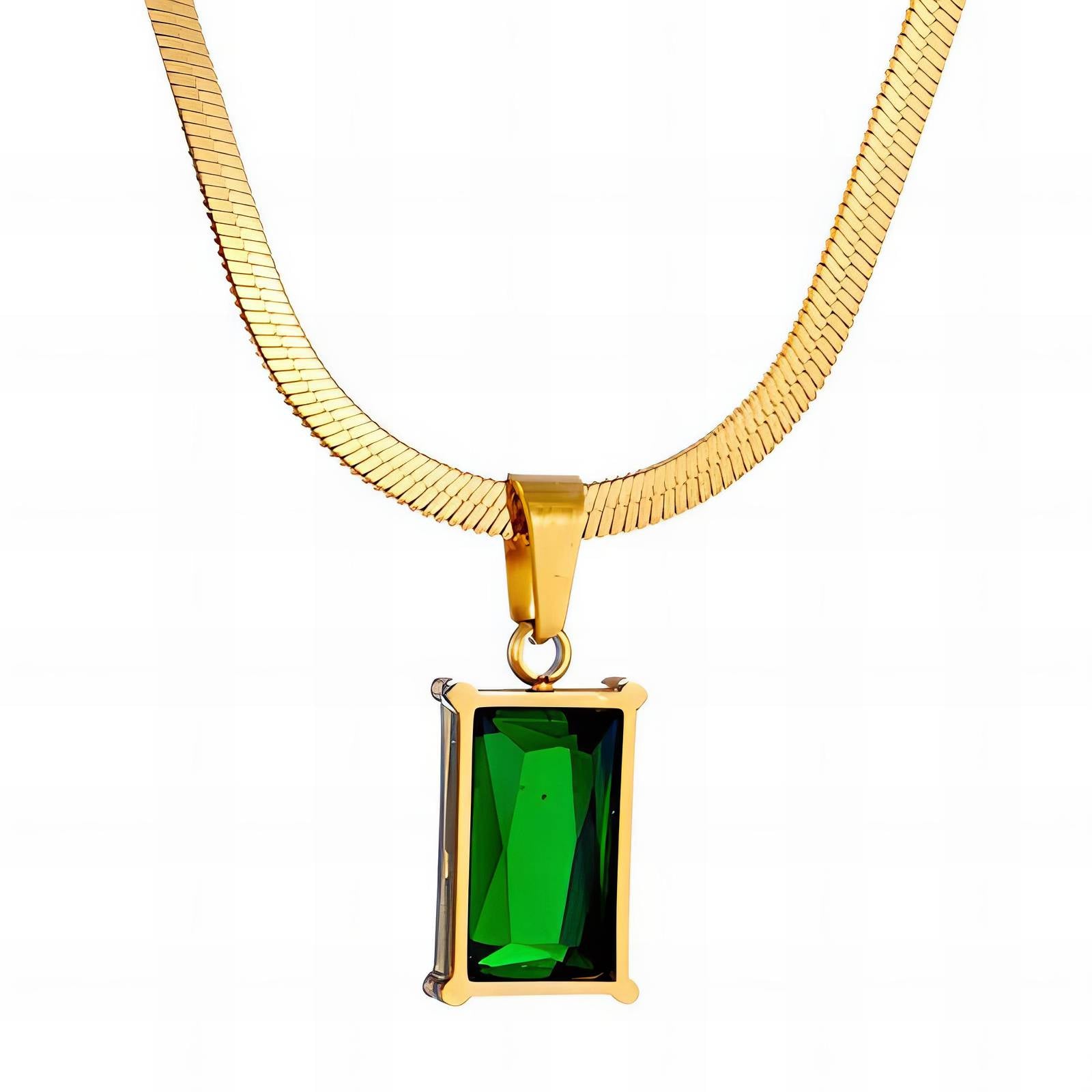 18K gold plated Stainless steel necklace, Intensity - The Best Accessory