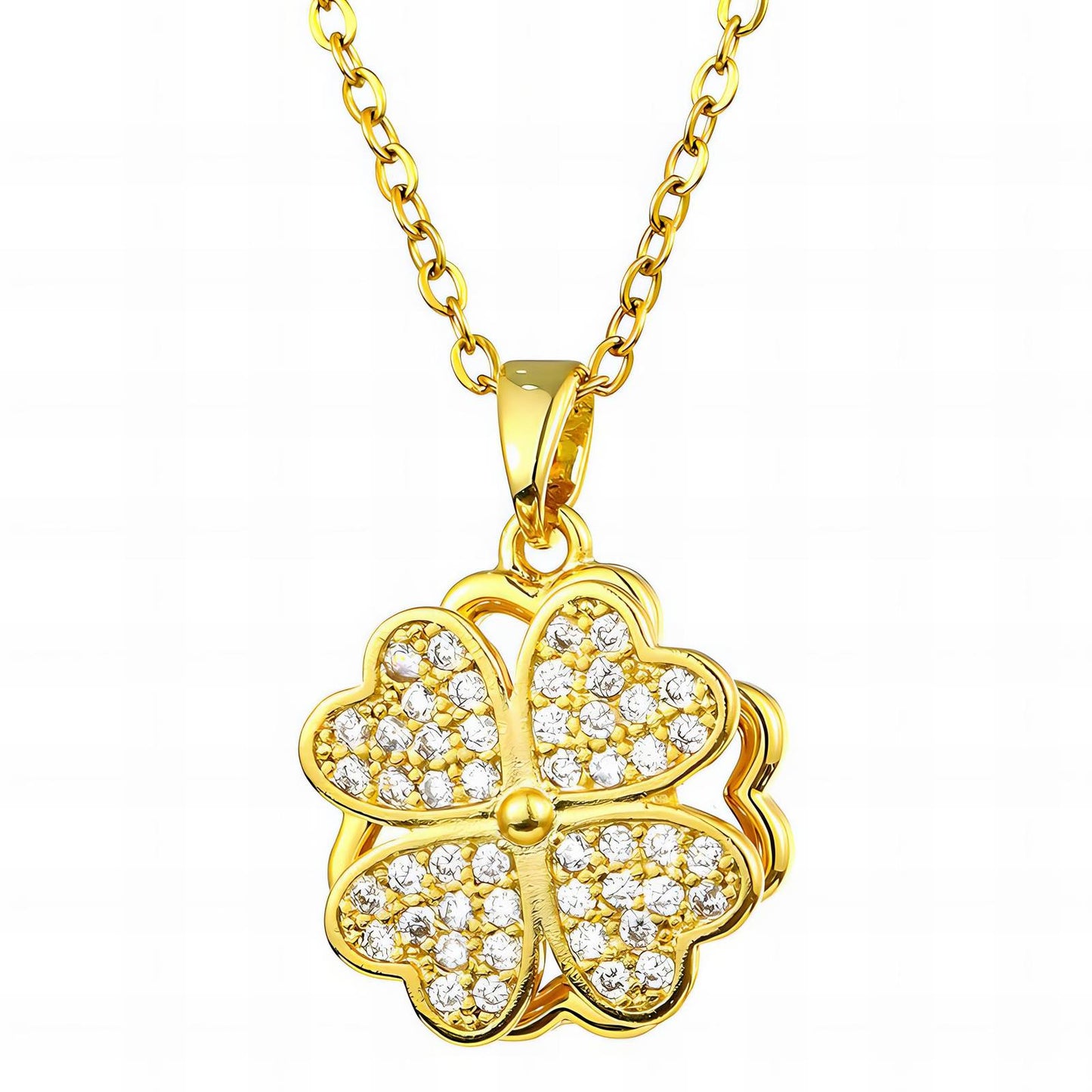 18K gold plated Stainless steel necklace, Intensity - The Best Accessory