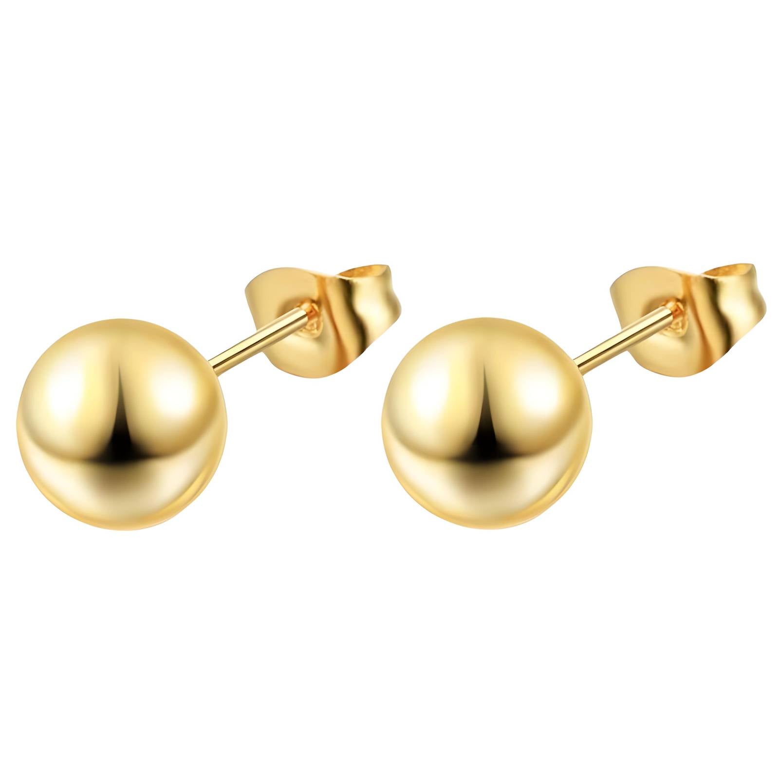 18K Gold Plated Stainless Steel Stud, Intensity - The Best Accessory