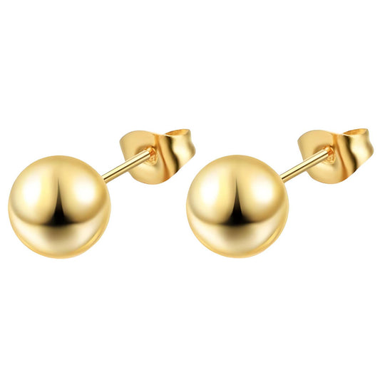 18K Gold Plated Stainless Steel Stud, Intensity - The Best Accessory