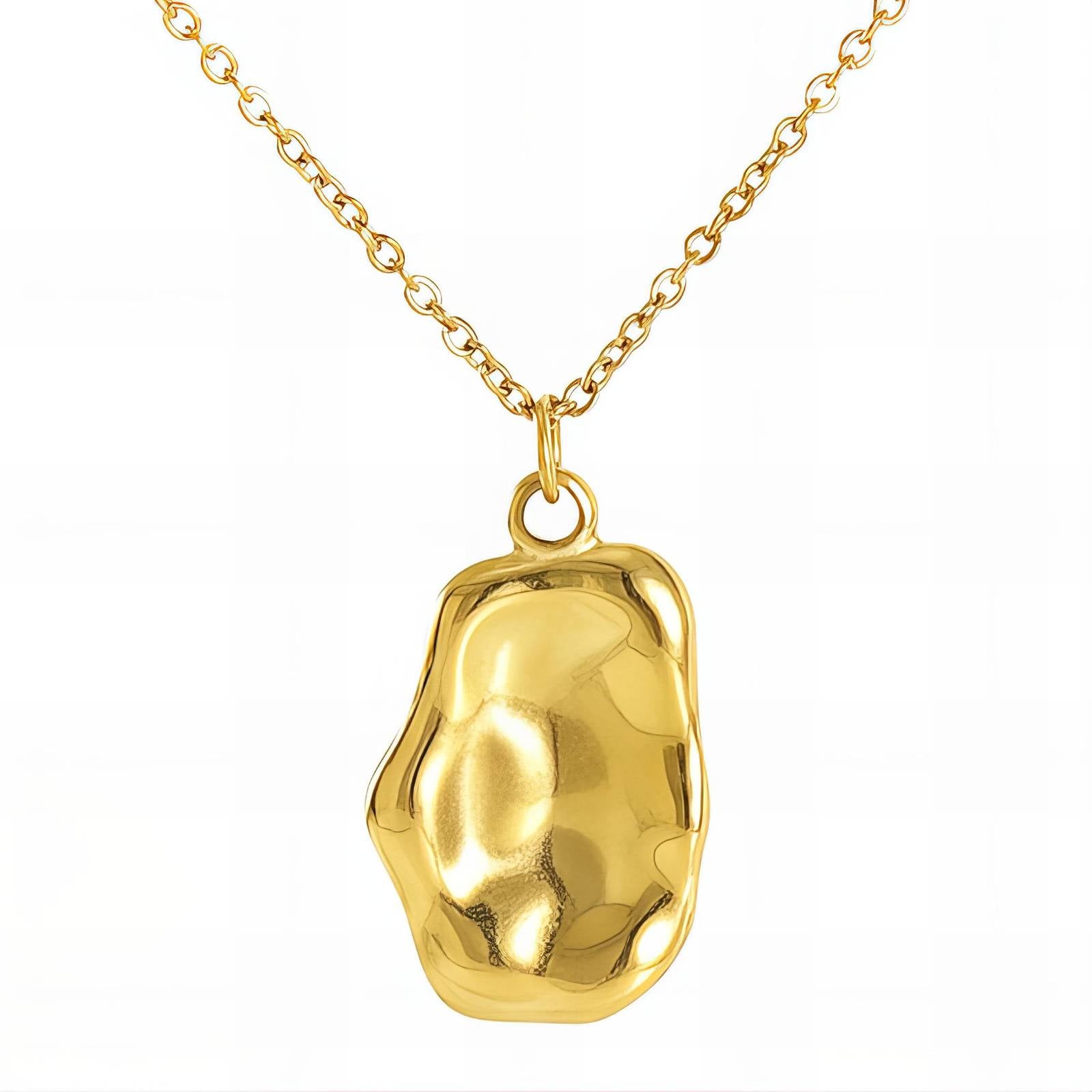 18K gold plated Stainless steel necklace, Intensity - The Best Accessory