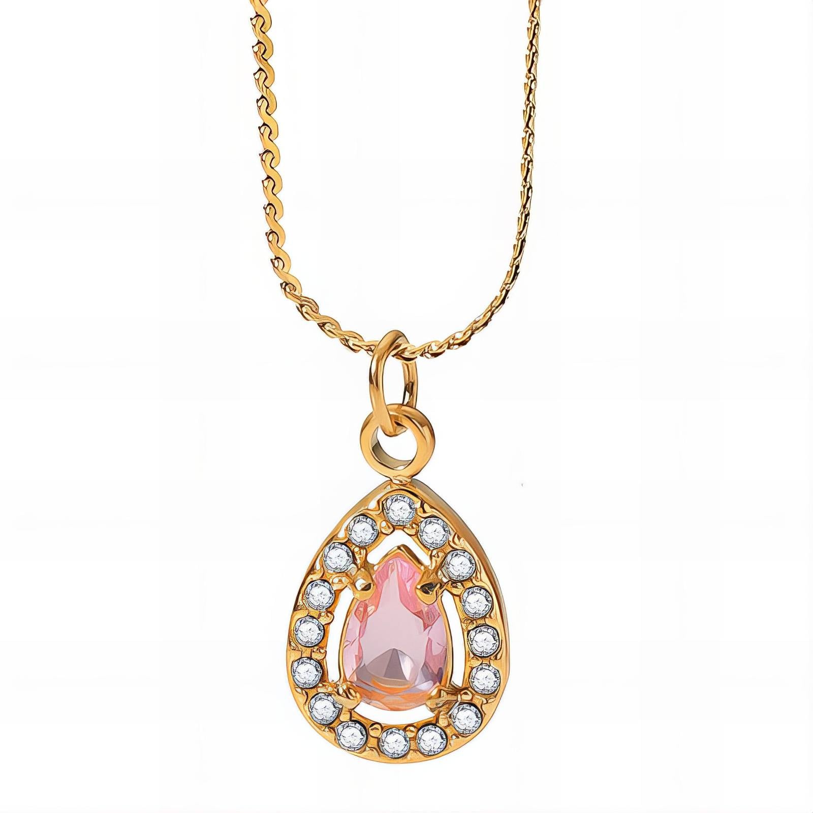 18K gold plated Stainless steel necklace, Intensity - The Best Accessory