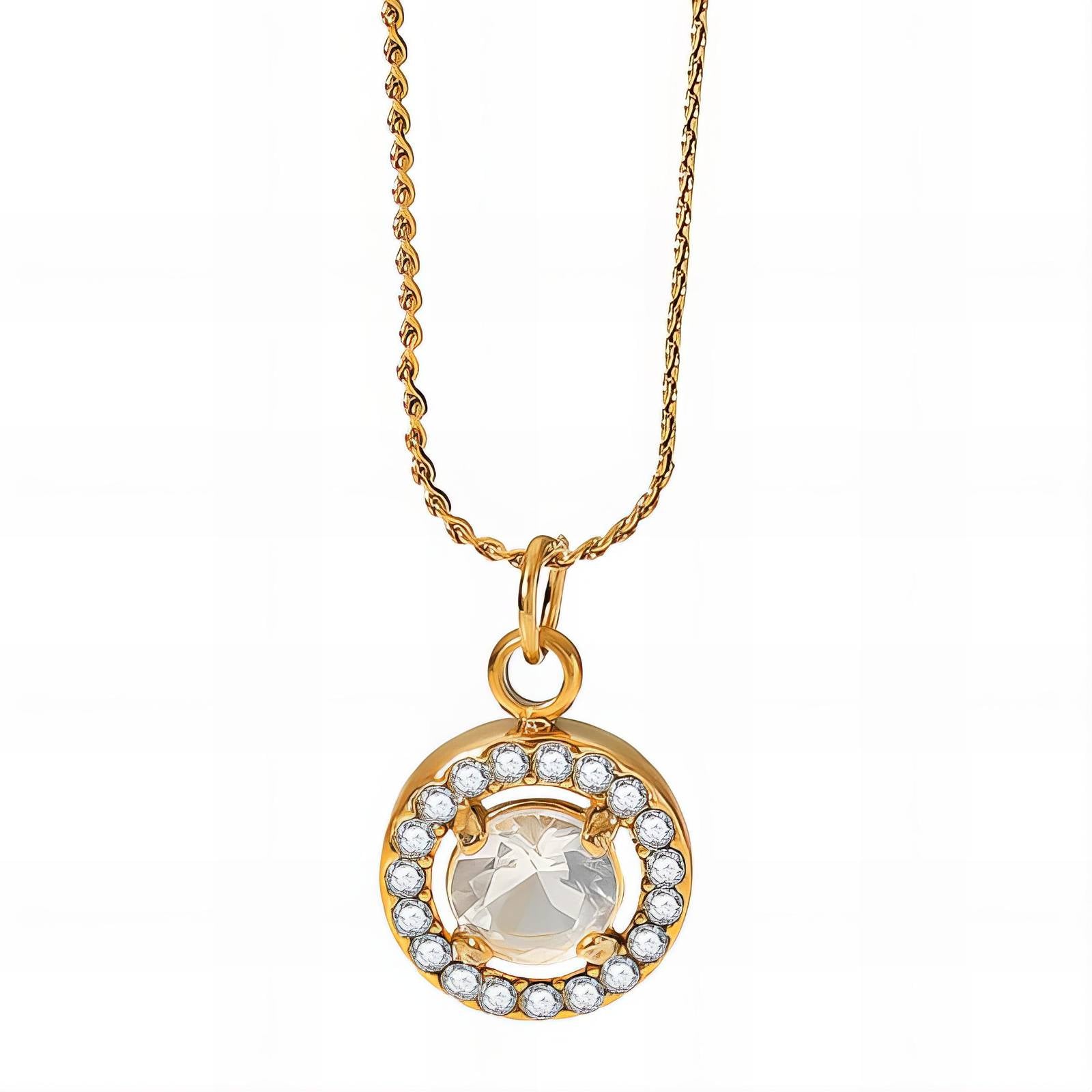 18K gold plated Stainless steel necklace, Intensity - The Best Accessory