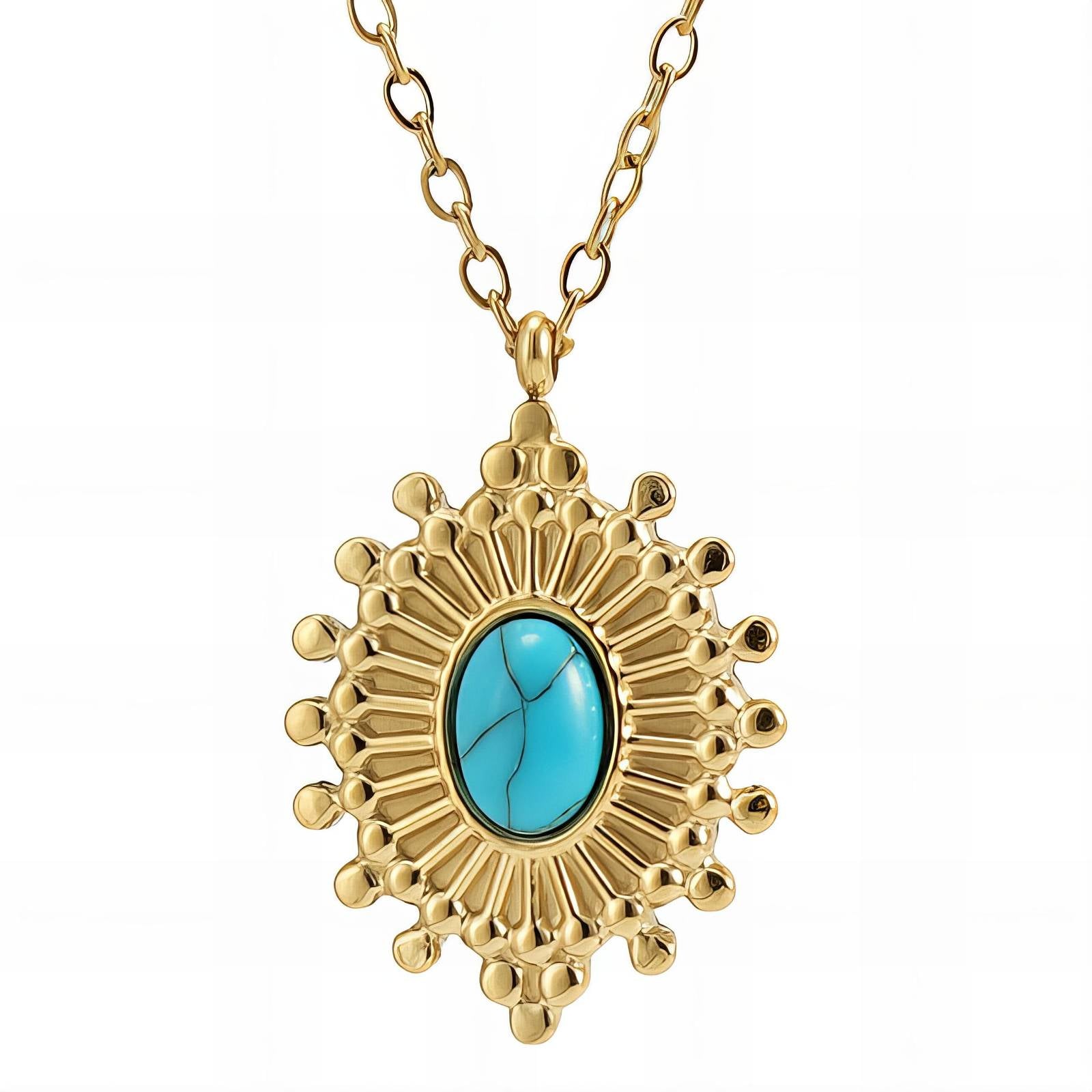 18K gold plated Stainless steel necklace, Intensity - The Best Accessory