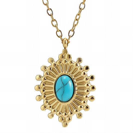 18K gold plated Stainless steel necklace, Intensity - The Best Accessory