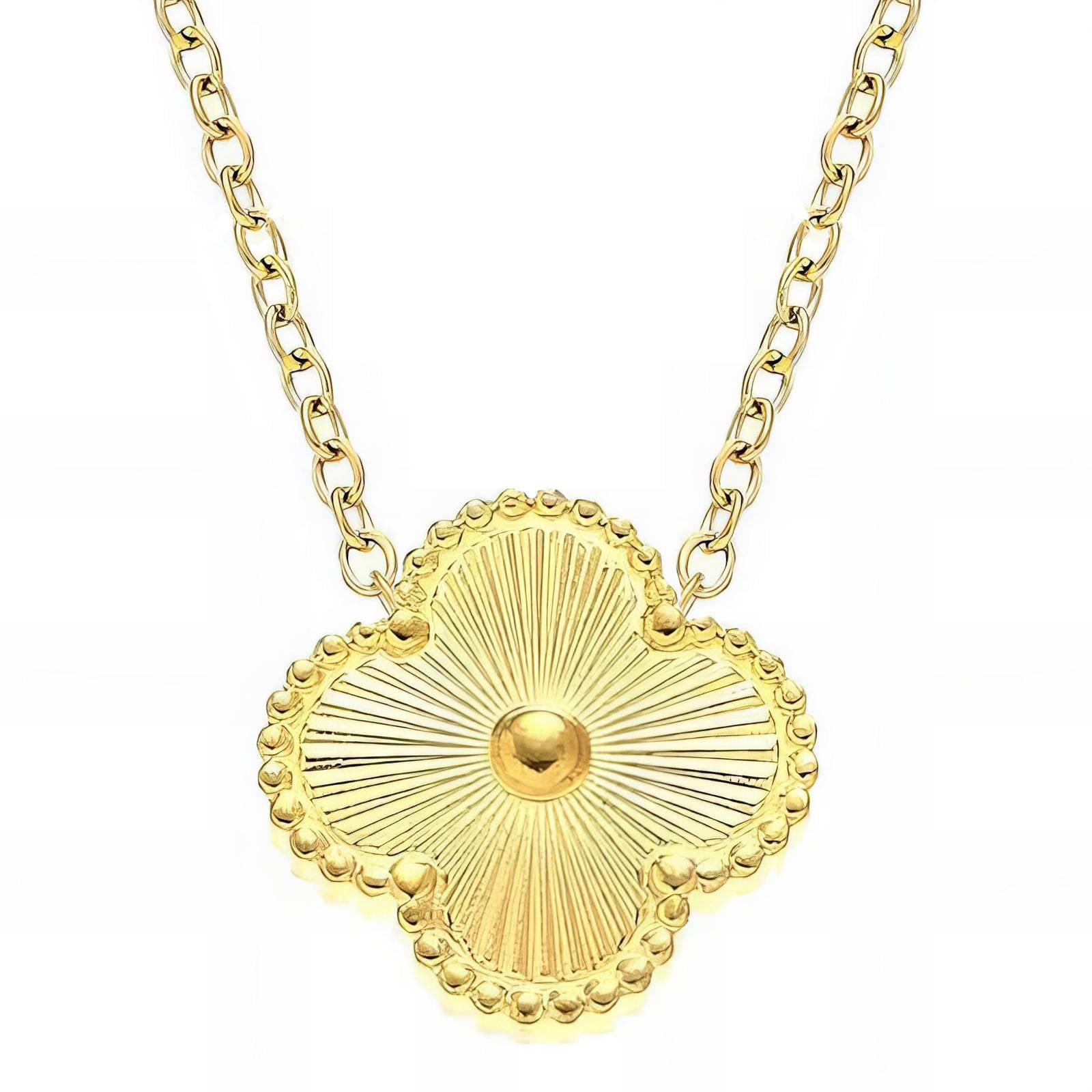 18K gold plated Stainless steel necklace, Intensity - The Best Accessory