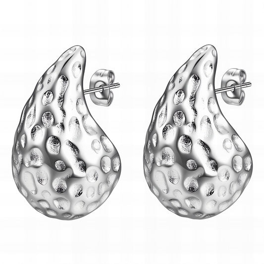 Stainless Steel Hoop  Earrings, Intensity - The Best Accessory