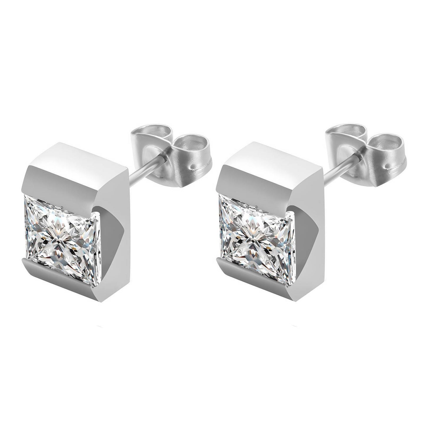 Stainless Steel Hoop  Earrings, Intensity - The Best Accessory