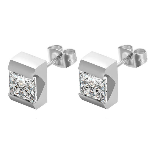 Stainless Steel Hoop  Earrings, Intensity - The Best Accessory