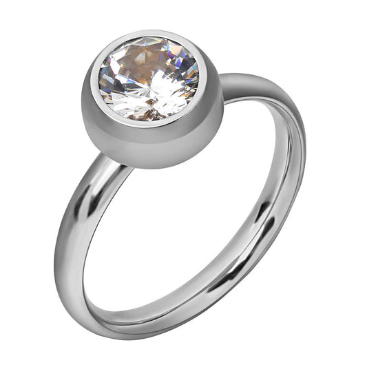 Stainless steel finger ring, Intensity - The Best Accessory