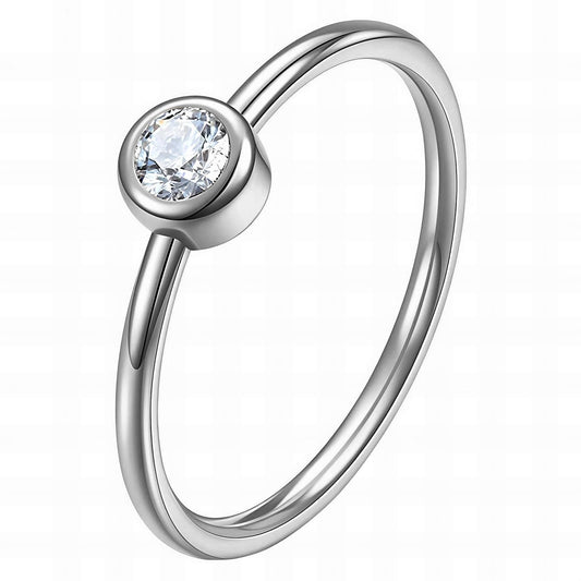 Stainless steel finger ring, Intensity - The Best Accessory