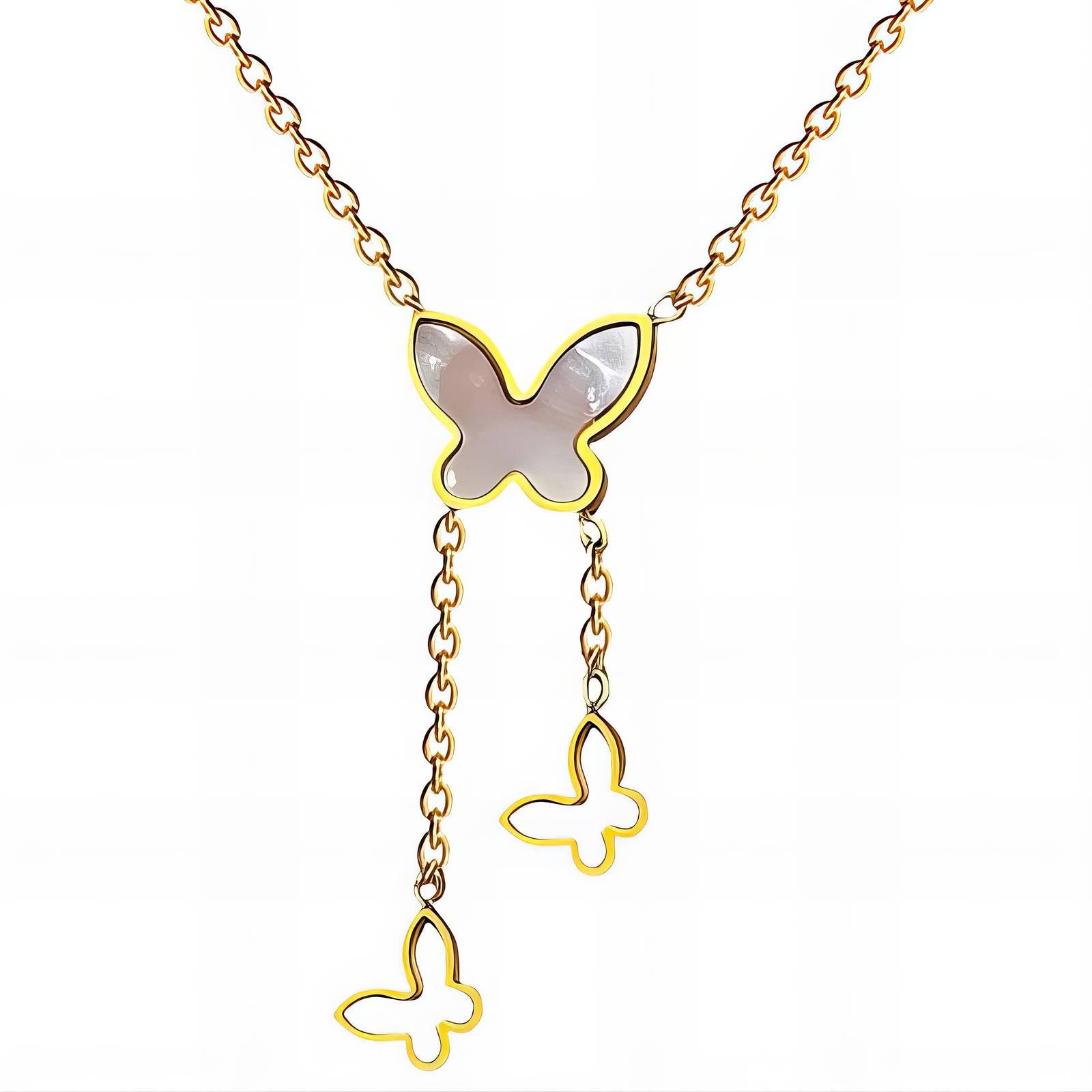 18K gold plated Stainless steel necklace, Intensity - The Best Accessory