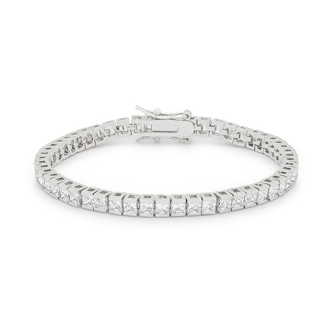 Princess Cubic Zirconia Tennis Bracelet - The Best Accessory