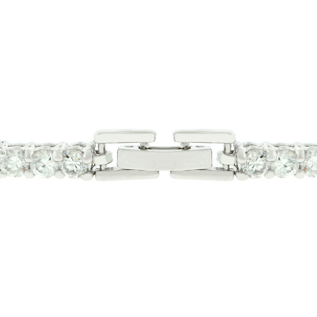 Elegant Triplet Cubic Zirconia Bracelet - The Best Accessory