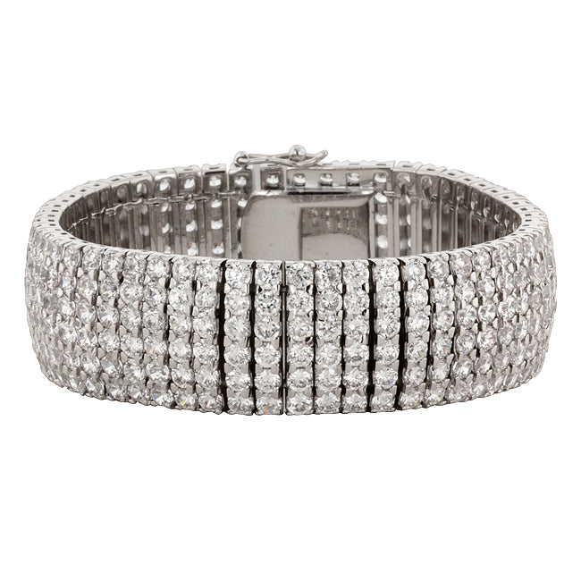 Cubic Zirconia Elegance Formal Bracelet - The Best Accessory