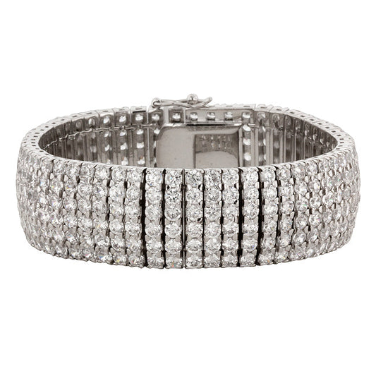 Cubic Zirconia Elegance Formal Bracelet - The Best Accessory