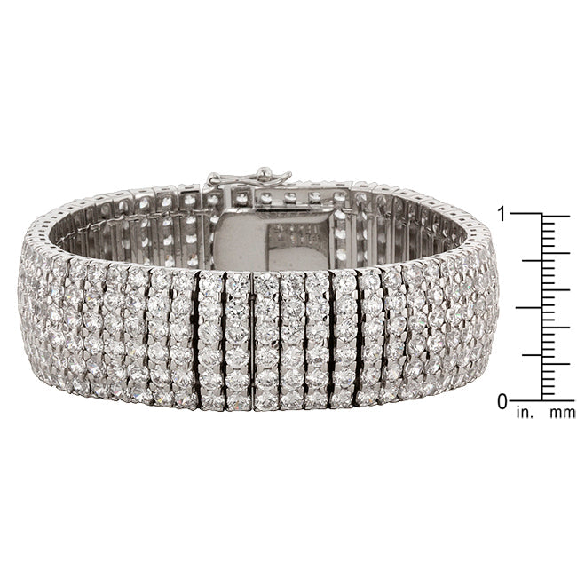 Cubic Zirconia Elegance Formal Bracelet - The Best Accessory