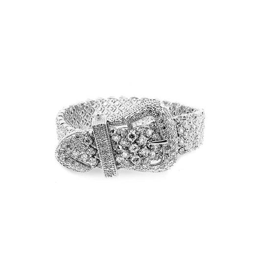 Cubic Zirconia Buckle Bracelet - The Best Accessory