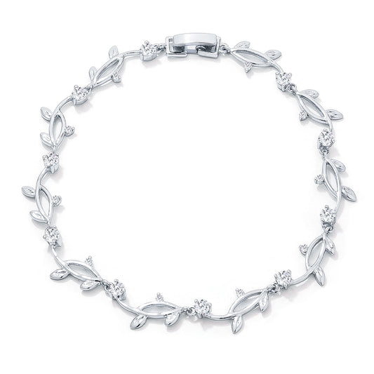 Nathans Vine Cubic Zirconia Bracelet - The Best Accessory