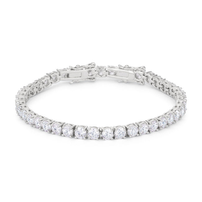 Clear Cubic Zirconia Tennis Bracelet - The Best Accessory