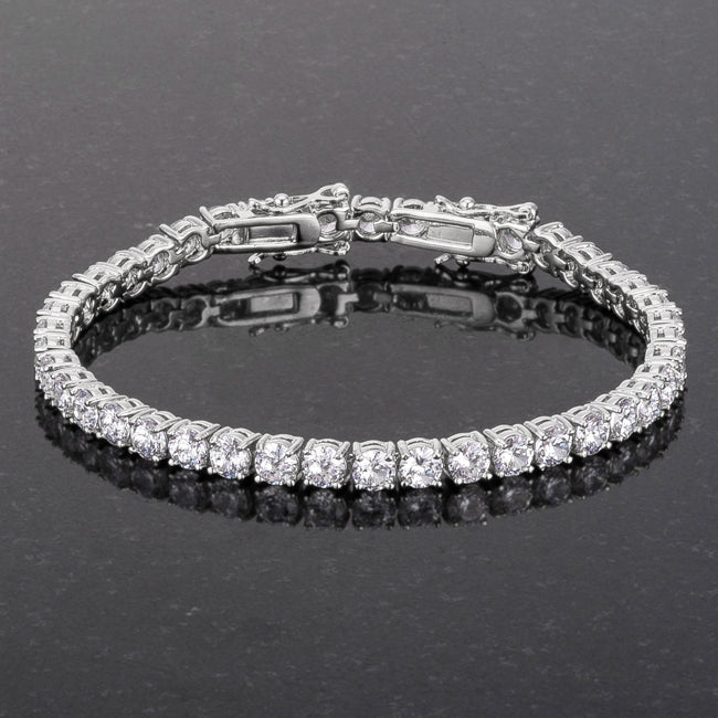 Clear Cubic Zirconia Tennis Bracelet - The Best Accessory