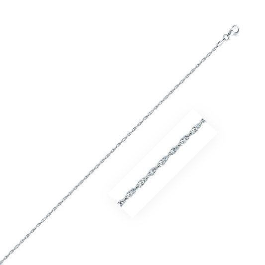 Sterling Silver Singapore Style Chain (1.80 mm) - The Best Accessory