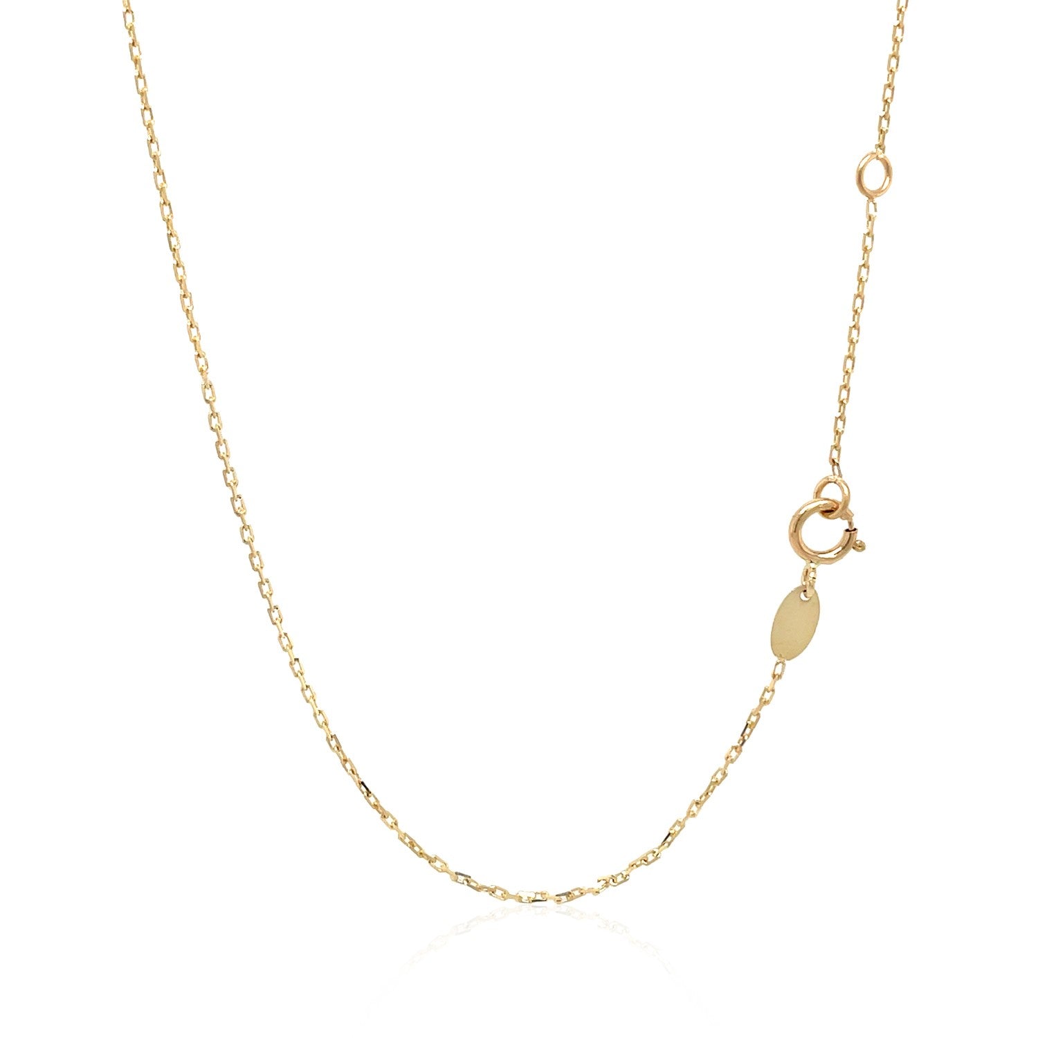 14k Tri-Color Gold Rosary Chain Necklace - The Best Accessory