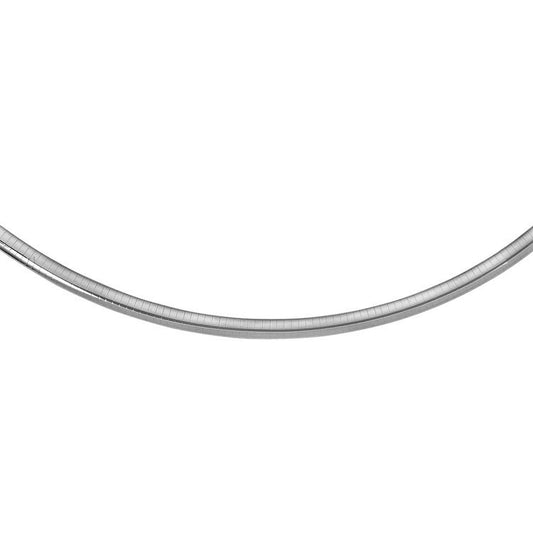 Sterling Silver Classic Omega Chain Necklace (6.0mm) - The Best Accessory